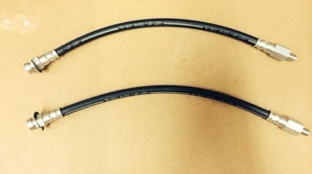 Dodge Dart & Plymouth Valiant front Brake Hose set 2 hoses 1960-1969