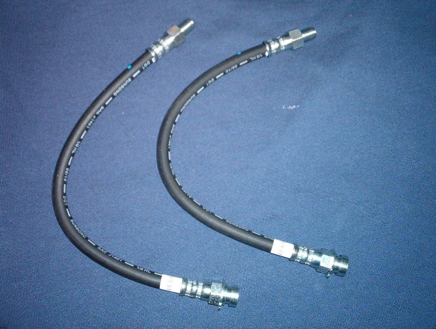 Brake hose set 2 hoses Front Cadillac Oldsmobile 1940-1960 Made in USA
