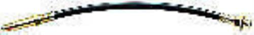 Brake Hose Chevy II REAR 1962 1963 1964 1965 Made in USA
