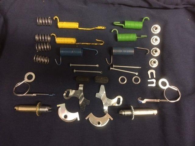 Spring and adjuster kit 1962-68 front rear 10 inch brakes fit Charger Belvedere