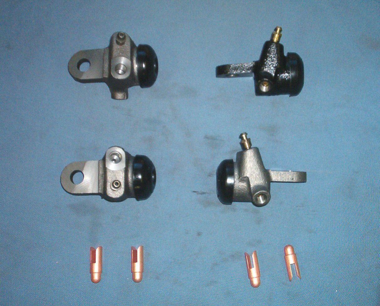 Chrysler Wheel cylinder Dodge Plymouth 1946-1955 cylinder set 4 cylinders FRONT