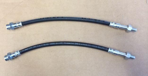 Ford Mustang Brake Hose set FRONT 2 hoses 1964 1965 1966 Made in USA