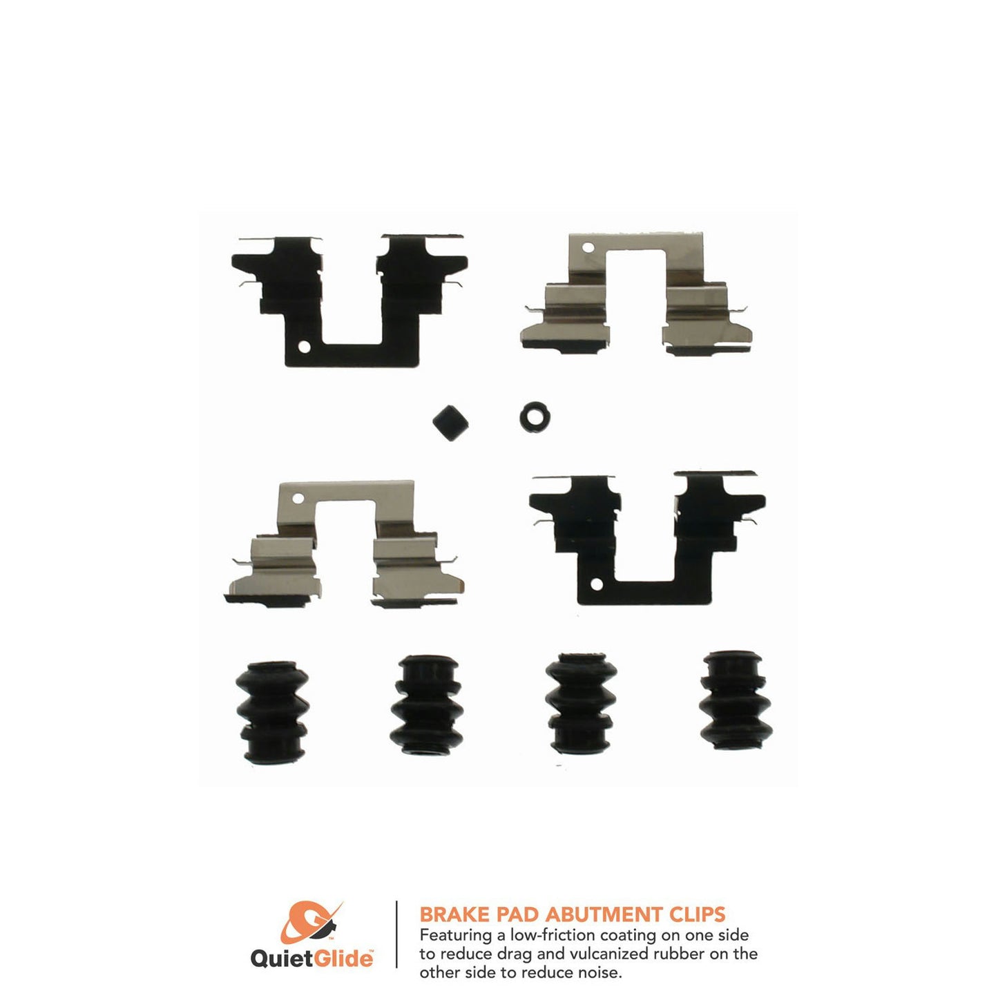 Toyota Prius brake pad rotor Kit 2004-2009 Front with ceramic pads & hardware