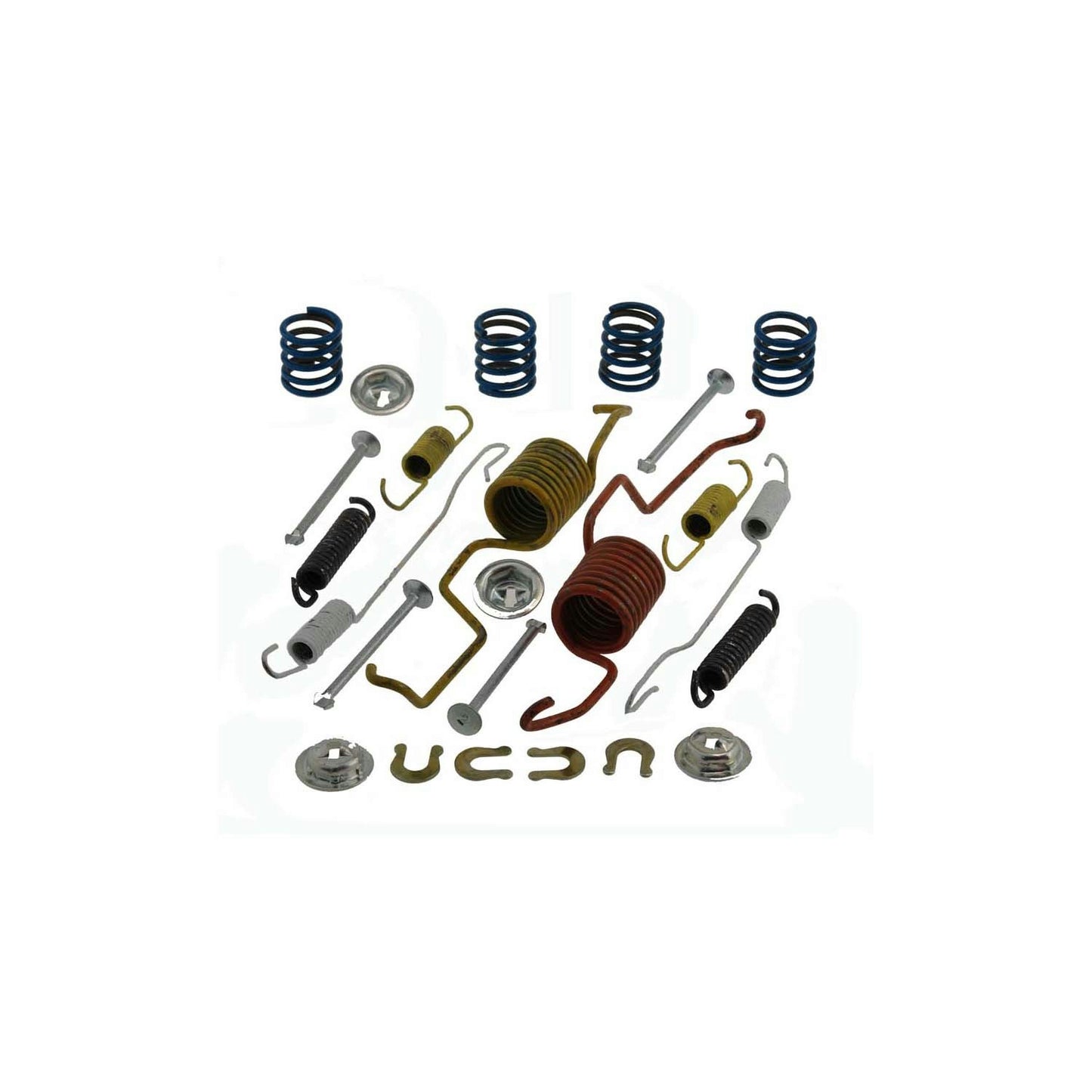 Rear brake shoe set with spring kit Fits Cube Sentra Versa 2007-2014