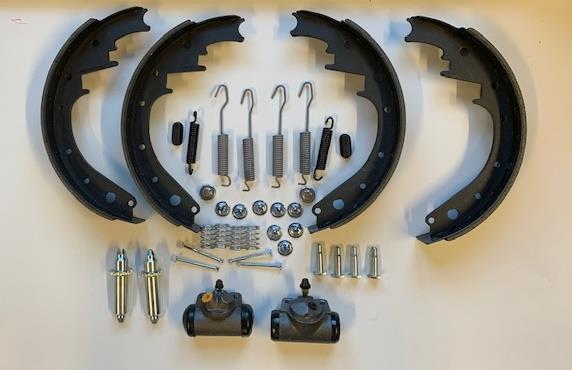 Brake Shoe Drum Wheel cylinder Spring Adjuster Chevrolet 1955 1956 1957 FRONT