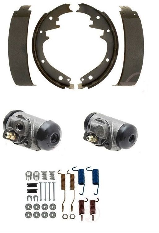 Brake shoe Drums Wheel cylinder spring Kit Fits Ford Bronco 1987-1996 11 Inch