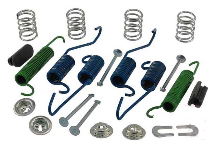 Mustang brake shoe kit 1964-1970 Shoes Drums cylinder spring kit 6 cylinder Rear