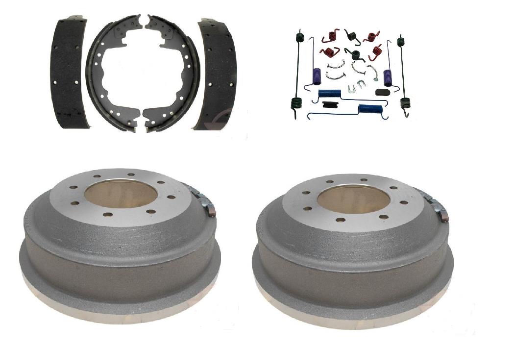 Rear Drums Brake Shoe Hardware Fits Ford E250 F250 1981-1991 12 x 2 1/2 inch