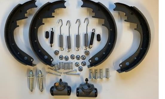 Brake Shoe kit with cylinder Hardware Chevrolet 3100 C10 1/2 ton REAR 1959-1963