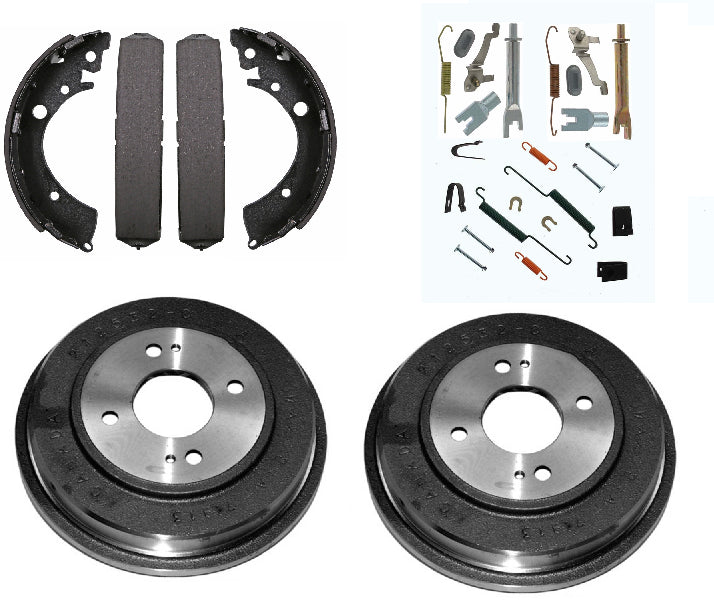 Brake Drums Brake Shoes Spring and adjuster Kit Fit Honda Civic 1.7L 2001-2005