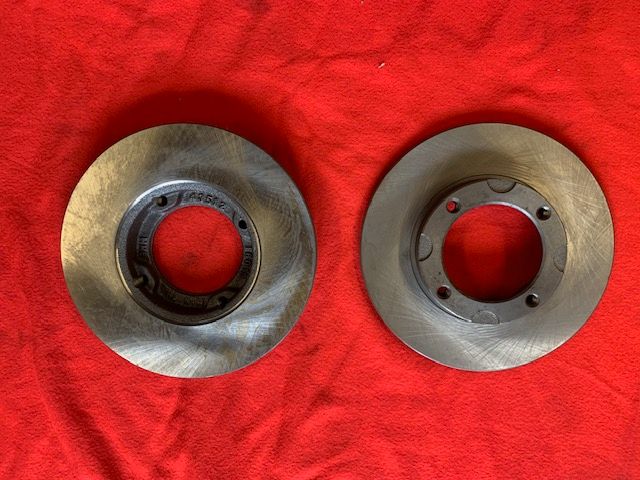 Brake rotor set Fit Toyota Tercel 1979 1980 old stock made in Japan 4 Speed ONLY