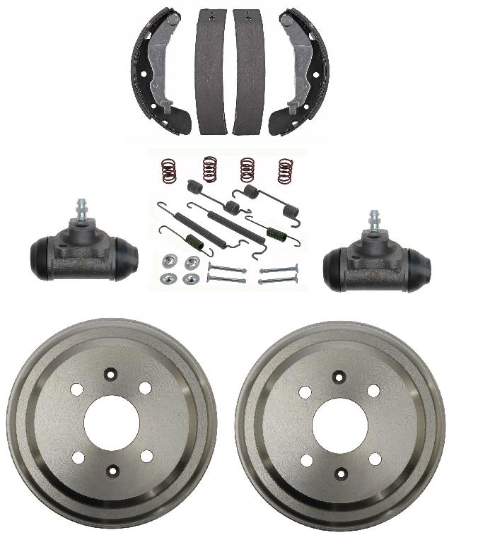 Brake Shoe Drum with wheel cylinder fit Chevrolet Aveo 2007-2011 Spark 2013-2015