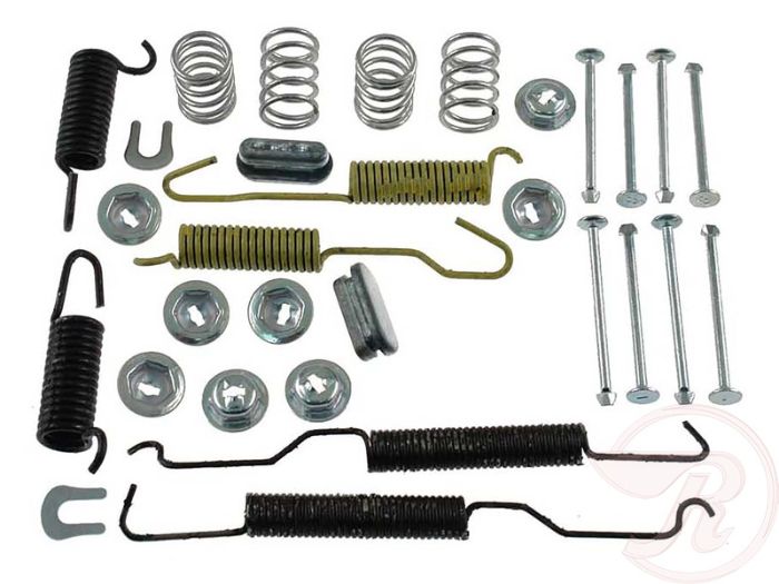 Brake shoe spring and adjuster kit 1969-1975 Charger Challenger Front 10 x 2 1/2