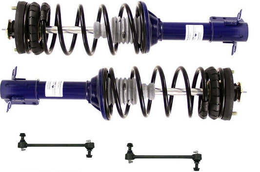 Toyota Camary Strut and Coil Spring Assembly Front with Sway Links 2004-2006