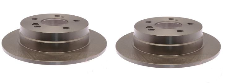 Brake rotor set Fit Mercedes 1984-1993 models 190 260 300 REAR 2 rotors