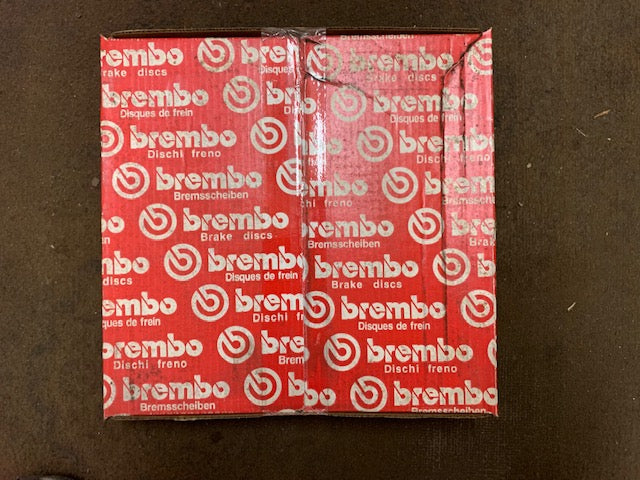 BREMBO Brake Rotor set Fit Volvo DL FRONT 1976-1987 SOLID Rotor MADE in ITALY