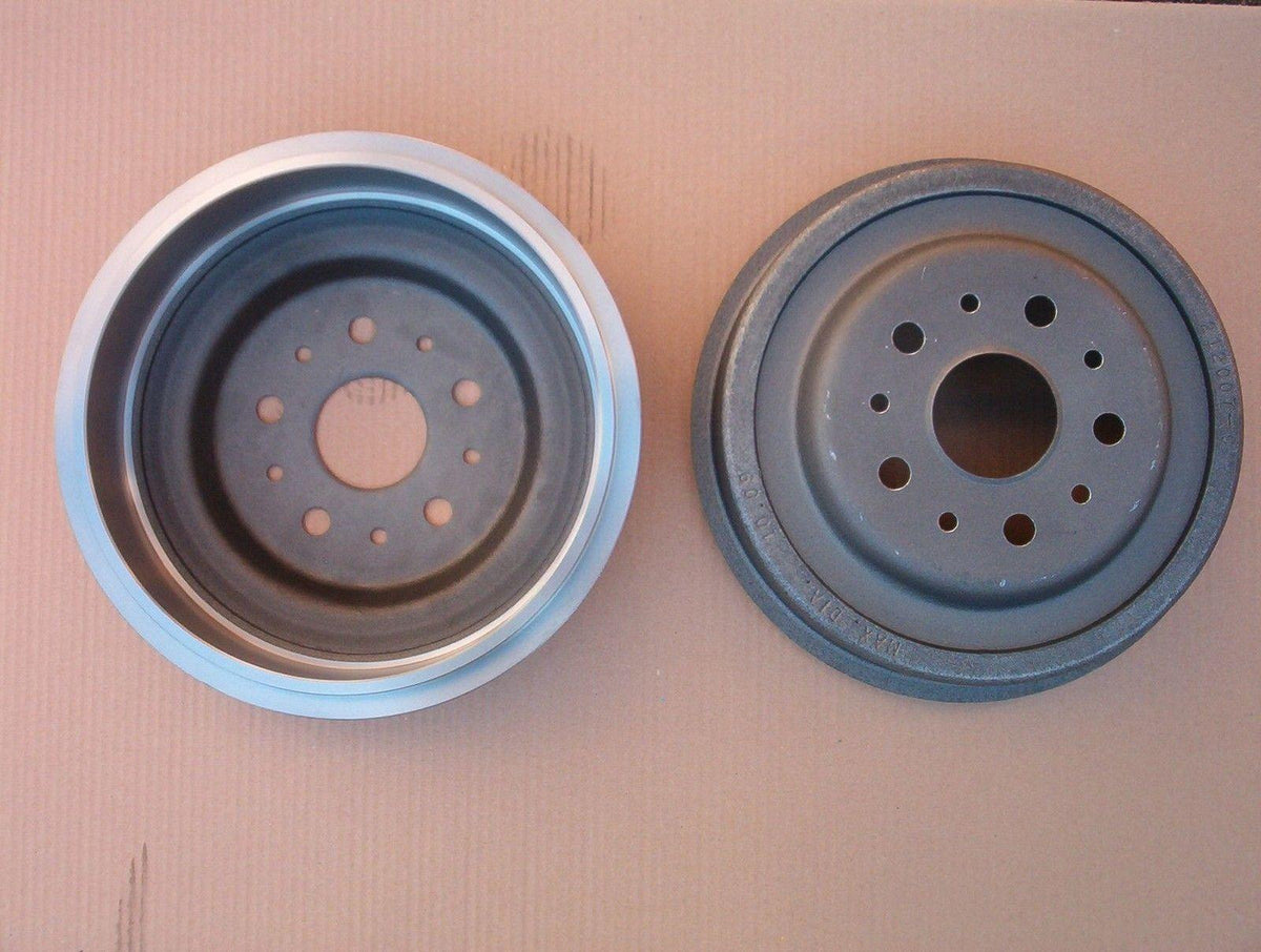 Brake drum set 2 drums Fits Ford Mustang rear 1964-1972 10 x 1 3/4 inch