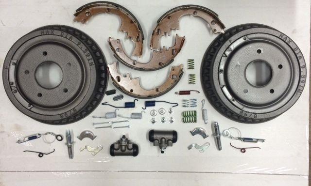 Toyota Corolla brake drum shoe wheel cylinder kit 2003-2008 rear w/ hardware