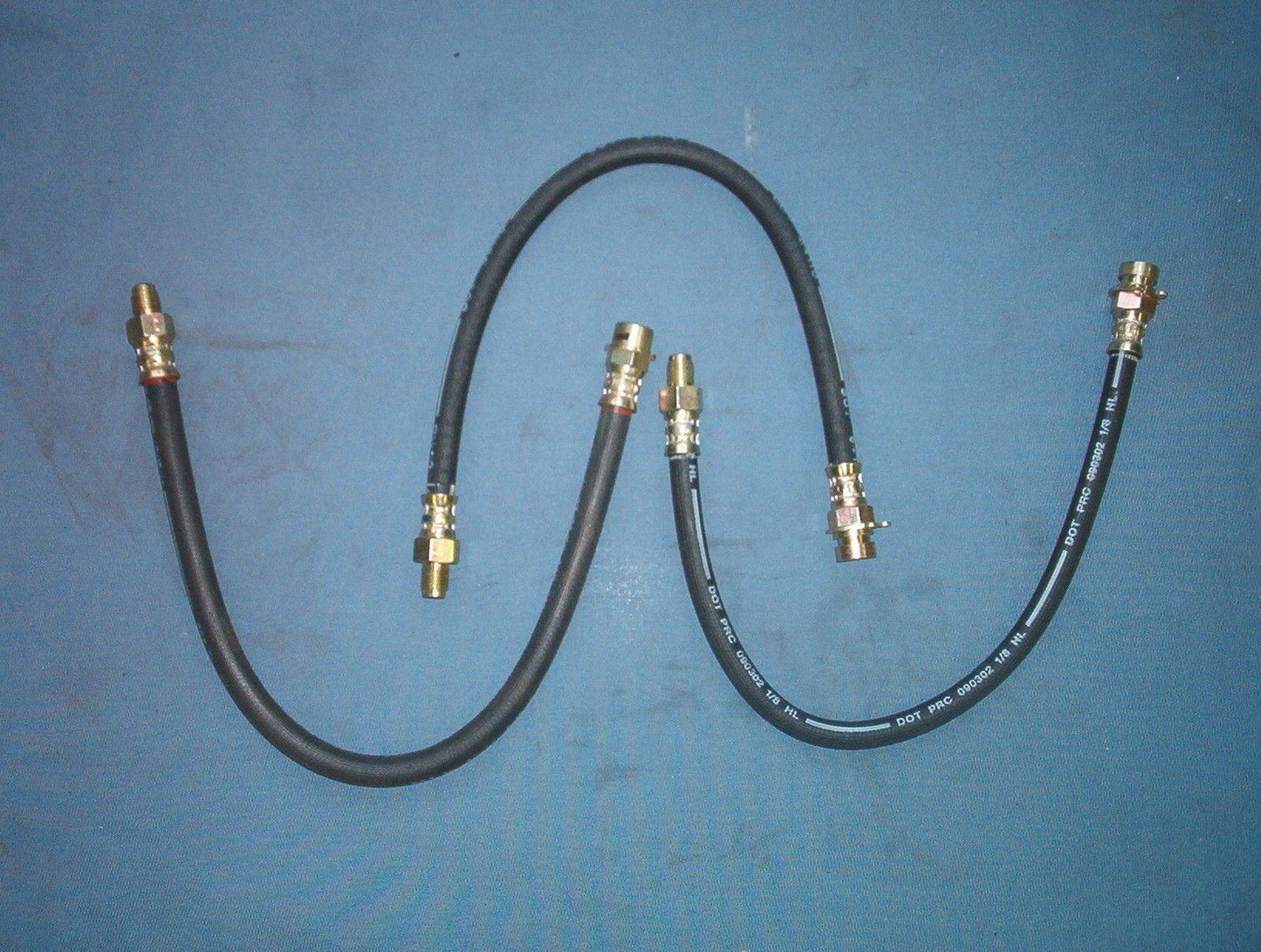 Pontiac brake hose1953 1954  front and rear all 3 hoses Made in USA