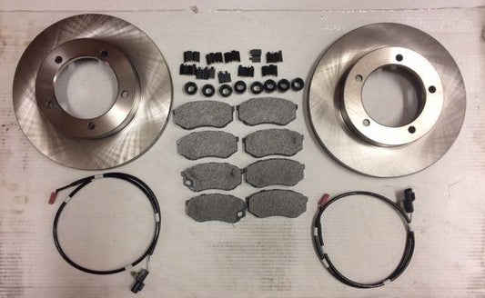 Brake pads rotor sensors Mitsubishi Fuso FE640 FE649 1995-2004 Front