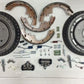 Brake Drum shoe rebuild kit Rear Fits 2005-2023 Toyota Tacoma 6 LUG only