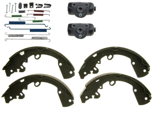 Brake shoes with spring kit & wheel cylinders Toyota Yaris Prius 2015-2019 REAR