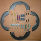 Parking brake shoe with spring kit Fits Murano Pathfinder & Infiniti 2002-2023