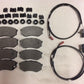 Brake pads sensors & hardware FIT Mitsubishi Fuso FE640 FE649 1995-2004 Front