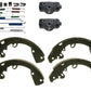 Toyota Tacoma 2005-2023 Rear brake shoes w/ spring kit & wheel cylinder set
