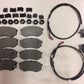 Mitsubishi Fuso FE brake pad kit 639 1995-2004 Pads Hardware  wear sensors