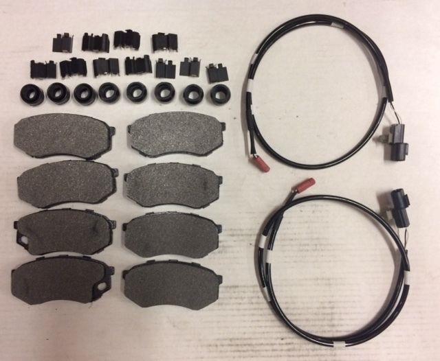 Mitsubishi Fuso FE brake pad kit 639 1995-2004 Pads Hardware  wear sensors