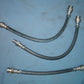Ford Mustang Brake hose set 3 hoses Front & Rear 1965 1966 Made in USA