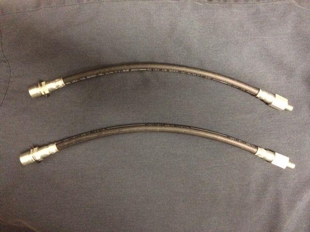 Mercury Ford Brake hose set passenger car Mustang front 1967-1973 Made in USA