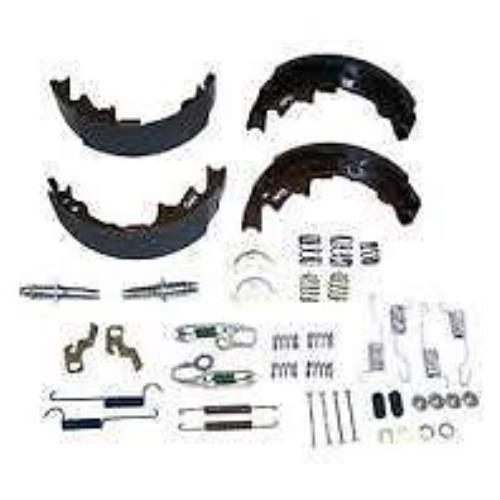 Brake shoe kit Chrylser Dodge Plymouth Mini Van 1996-2007 w/hardware & adjusters