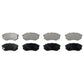 Brake pads with hardware Fit Mitsubishi Fuso FE  Model FE639 1995-2004