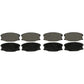 Brake pads with hardware Mitsubishi Fuso FE  Models FE640 FE649 1995-2004