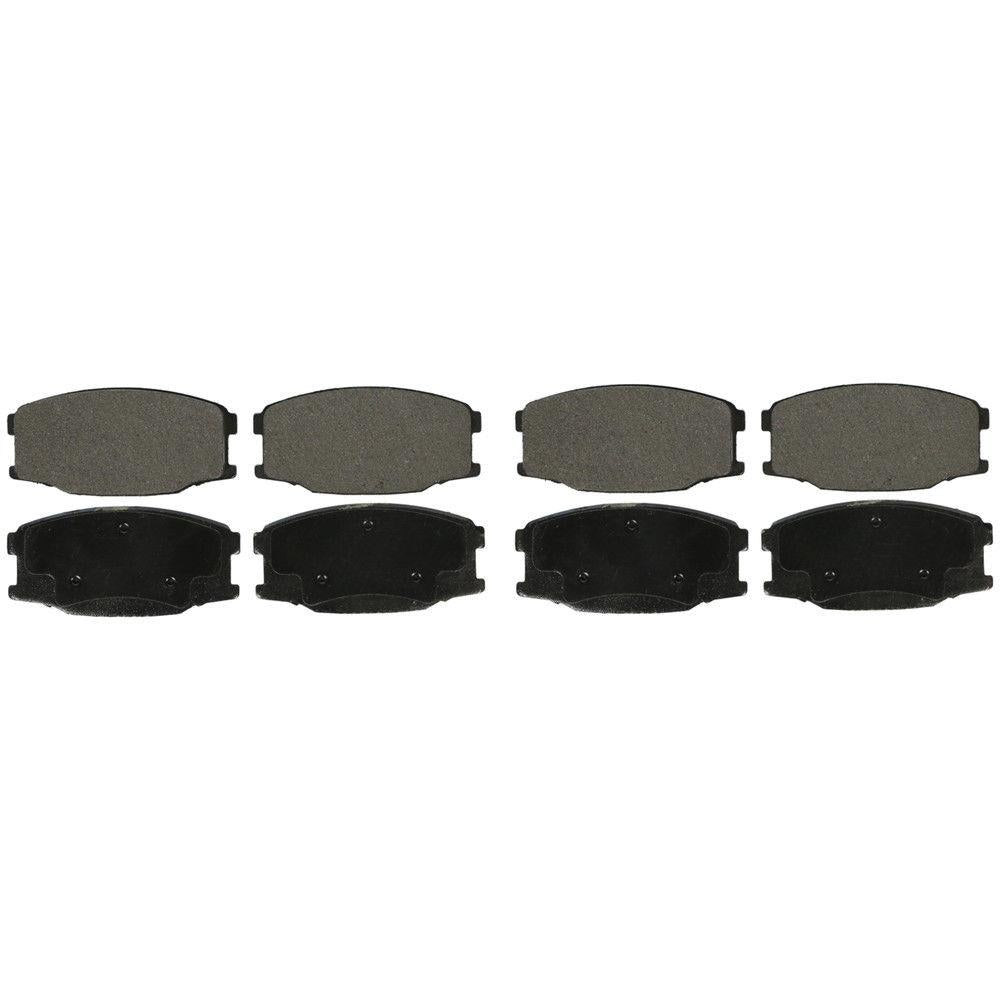 Brake pads with hardware Mitsubishi Fuso FE  Models FE640 FE649 1995-2004