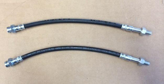 Ford Mustang Brake Hose set FRONT  2 hoses 1964 1965 1966 Made in USA