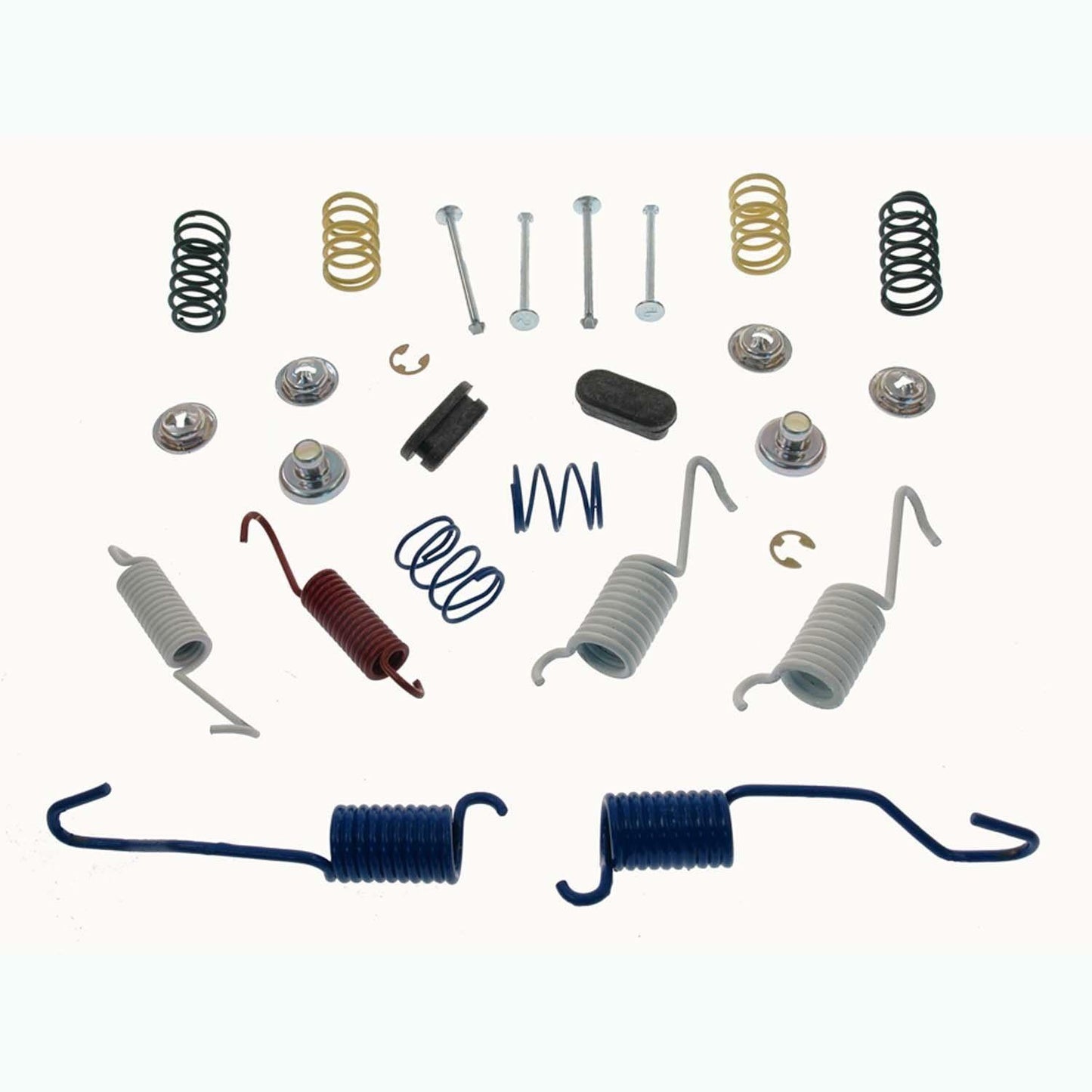 Brake shoe kit Nova Chevy II 1964-1979 includes shoes cylinders spring kit REAR