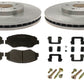 Toyota Corolla brake rotor kit also fit Scion XD 2008-2015 Front w/ ceramic pad