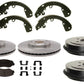 Equinox 05-06 Torrent 02-07 Vue Front Disc & Rear Brake Drums & Shoes