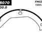 Jeep Grand Cherokee Parking brake shoe and spring kit 1999-2004