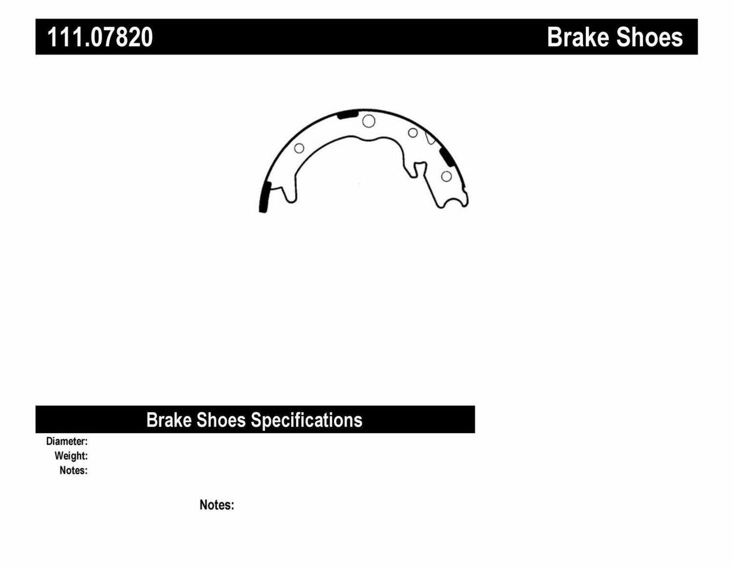 Parking brake shoe and spring kit Fits Honda CRV Element 1995-2011 also Acura
