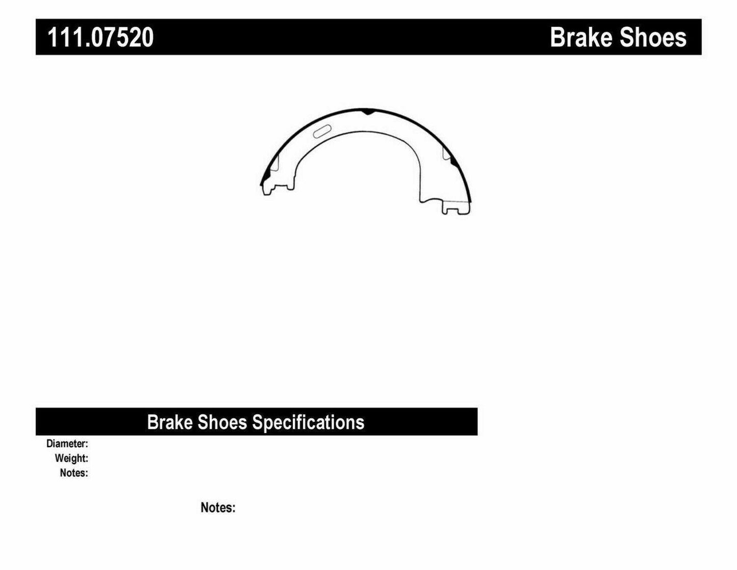 Ford F150 Expedition Parking brake shoe and spring kit 1997-2011 also Town Car