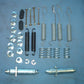Brake Drum Shoe kit with cylinder Hdwr Fit Chevrolet 3100 1/2 ton REAR 1955-1958