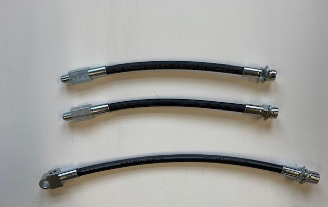 Brake Hose kit Fits Chevrolet Camaro Chevy II 1969 All 3 hoses Made in USA