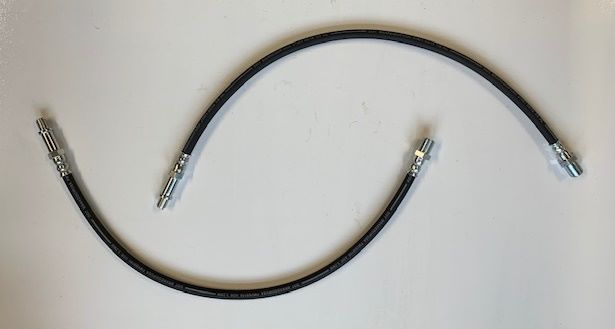 Brake Hose Set  FRONT Chevrolet GMC truck 1/2 ton 1960-1966 2 hoses made in USA