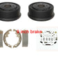 Brake Drum shoe and spring kit fit 1990-2006 Jeep Cherokee Wrangler 9 INCH brake