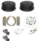 Brake Drum shoe cylinders spring kit fit 2001-2006 Jeep Cherokee Wrangler 9 INCH