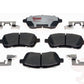 Brake Ceramic Pads Rotors Shoe Drums and Spring Kit Fit Honda Civic DX 2012-2015